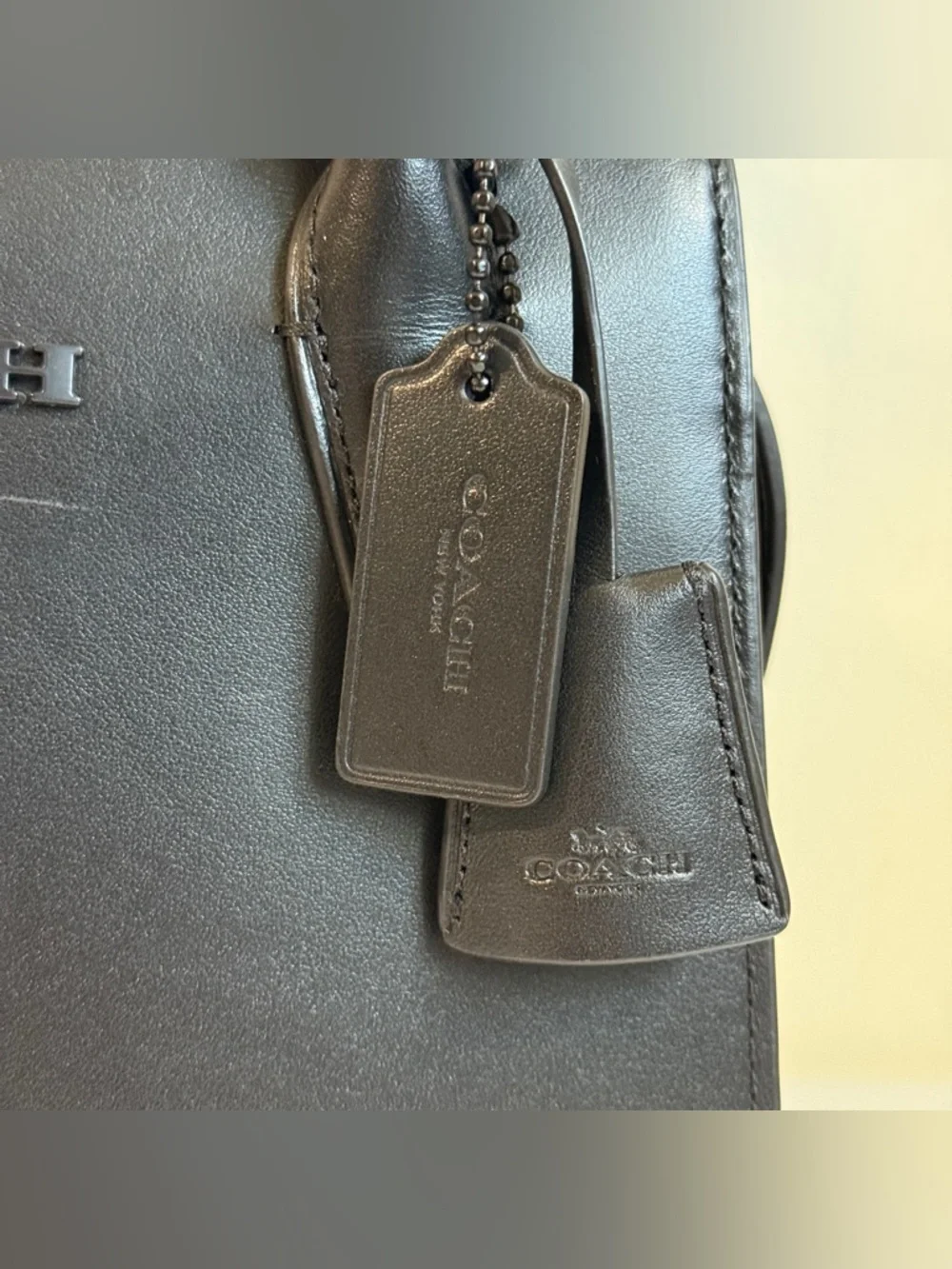 Coach Andrea Carryall Medium/Regular Size Black w/ Tags CP081 - Picture 5 of 16